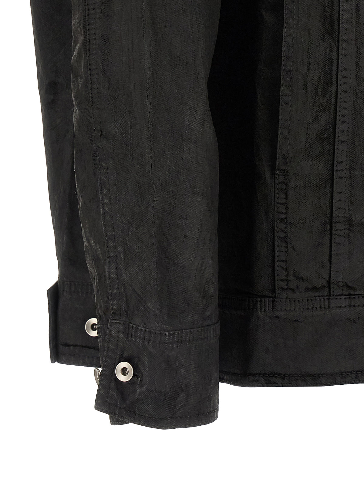 DRKSHDW Schwarze Baumwoll-Denimjacke