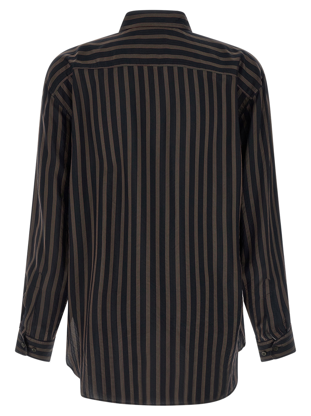 Dries Van Noten Schwarze Kupferbluse