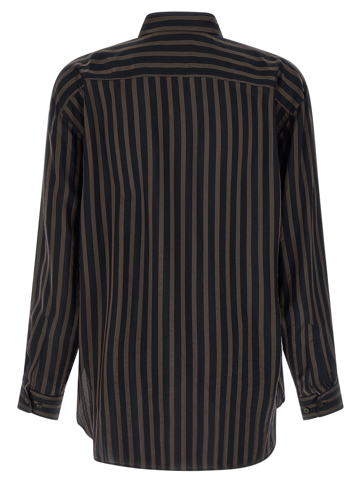 Dries Van Noten Schwarze Kupferbluse