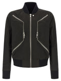 Rick Owens Schwarzer Bomber aus Polyester