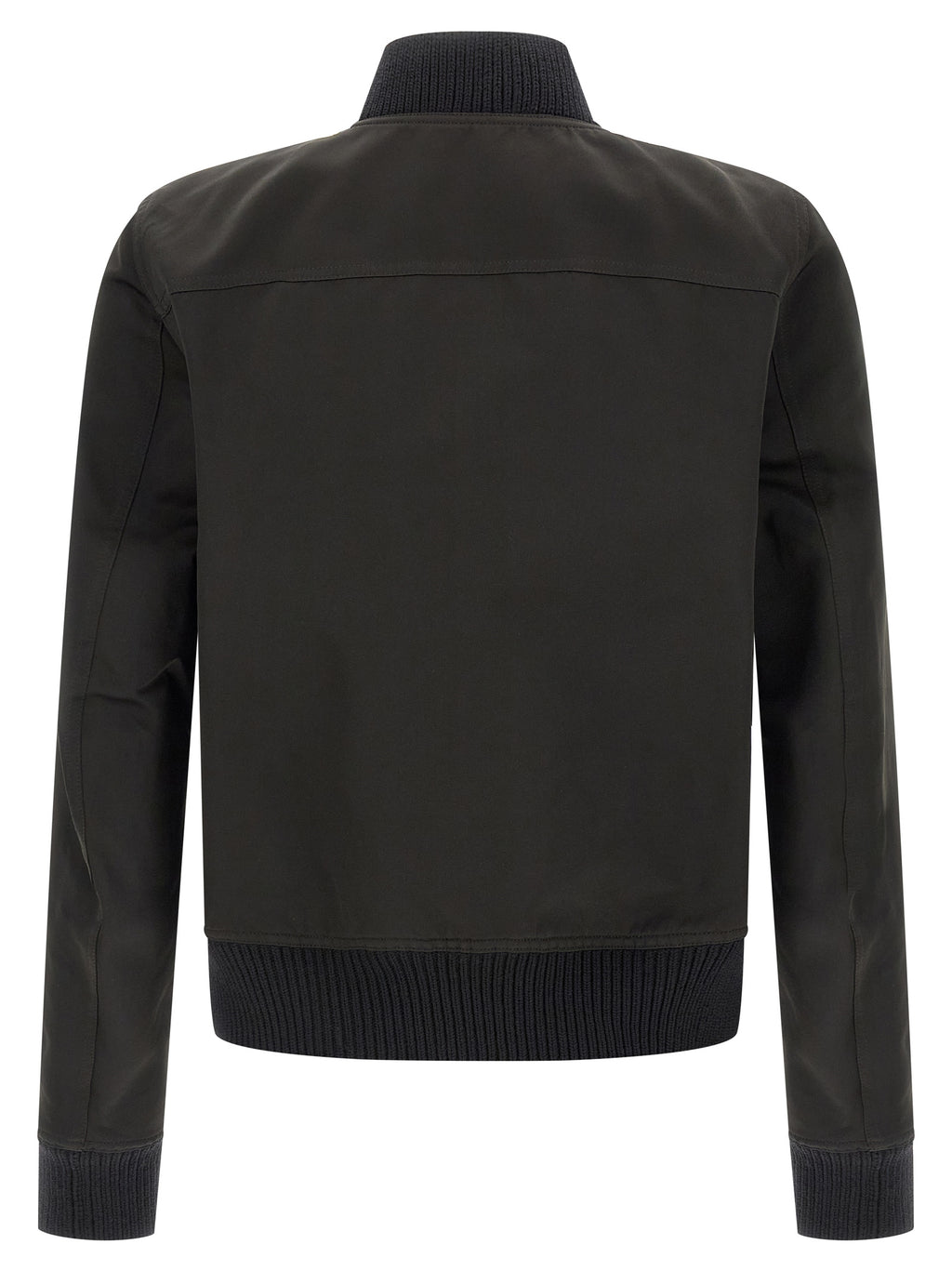 Rick Owens Schwarzer Bomber aus Polyester