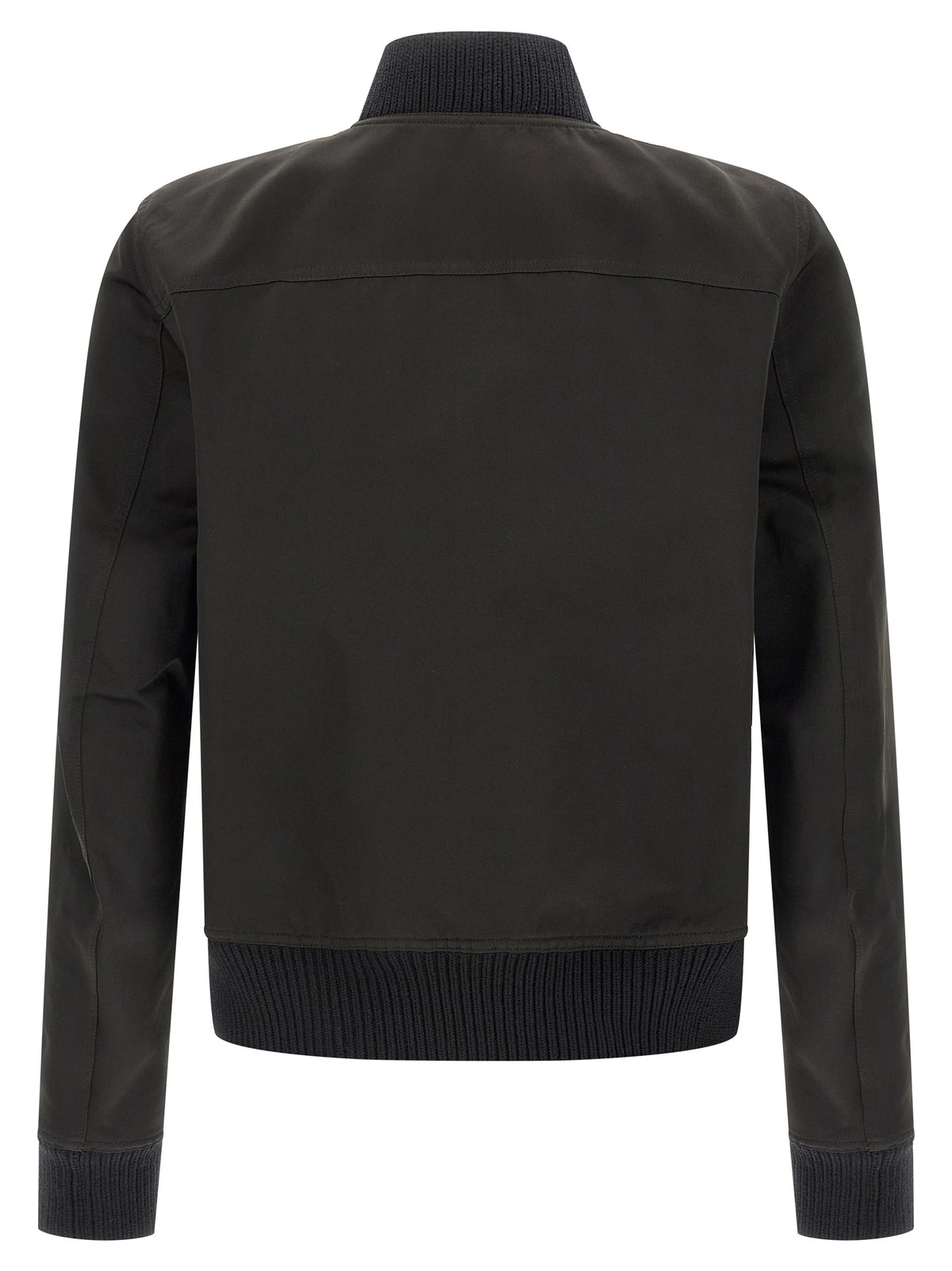 Rick Owens Schwarzer Bomber aus Polyester