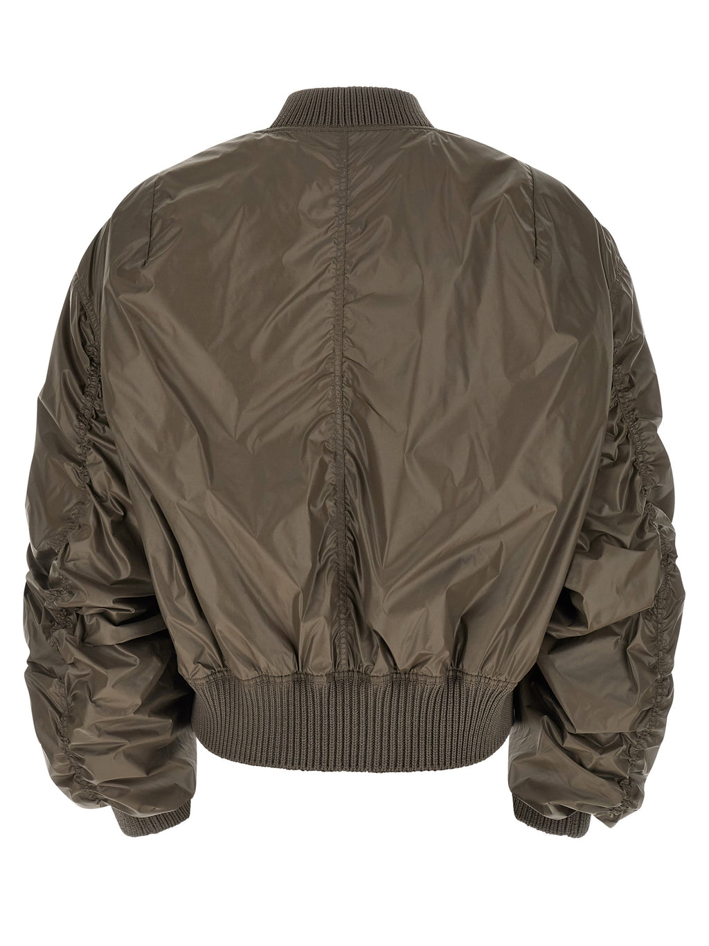 Rick Owens Grauer Nylon-Bomber