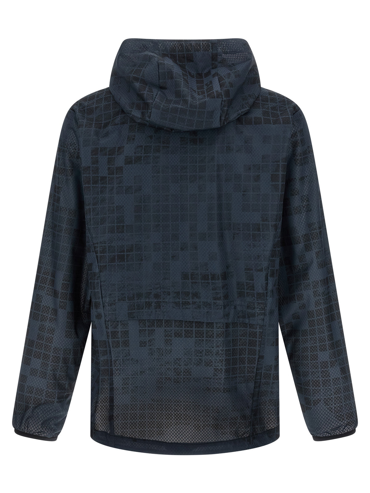 Hugo Boss Blaue Gummibeschichtete Jacke