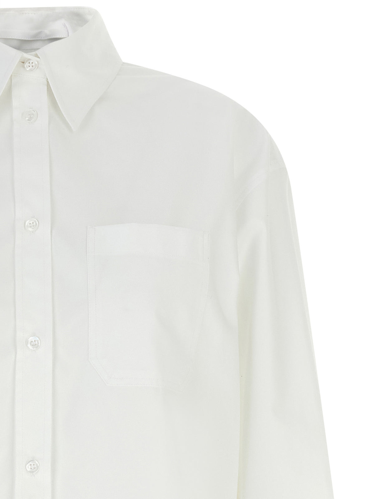 Sportmax Weiße Baumwollbluse