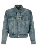 Fear Of God Blaue Jeansjacke aus Baumwolle