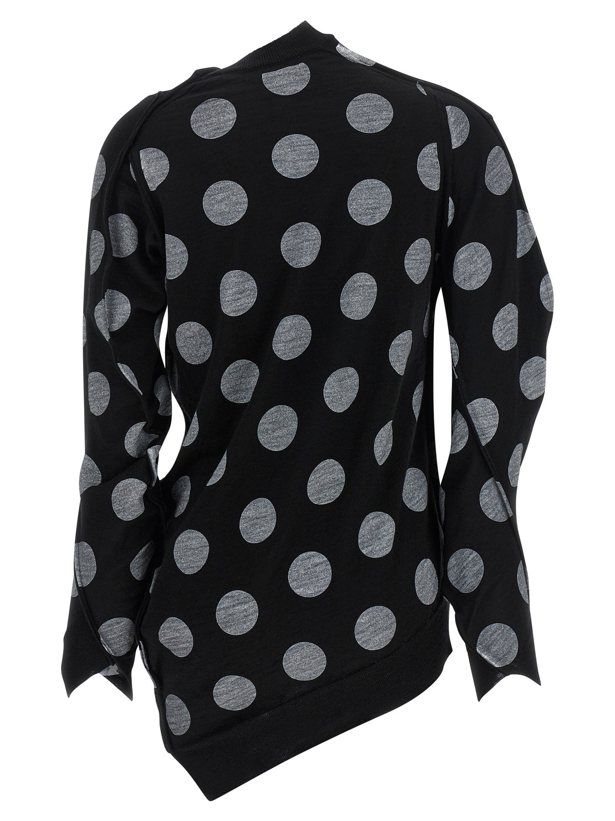 Junya Watanabe Zweifarbige Wollstrickjacke