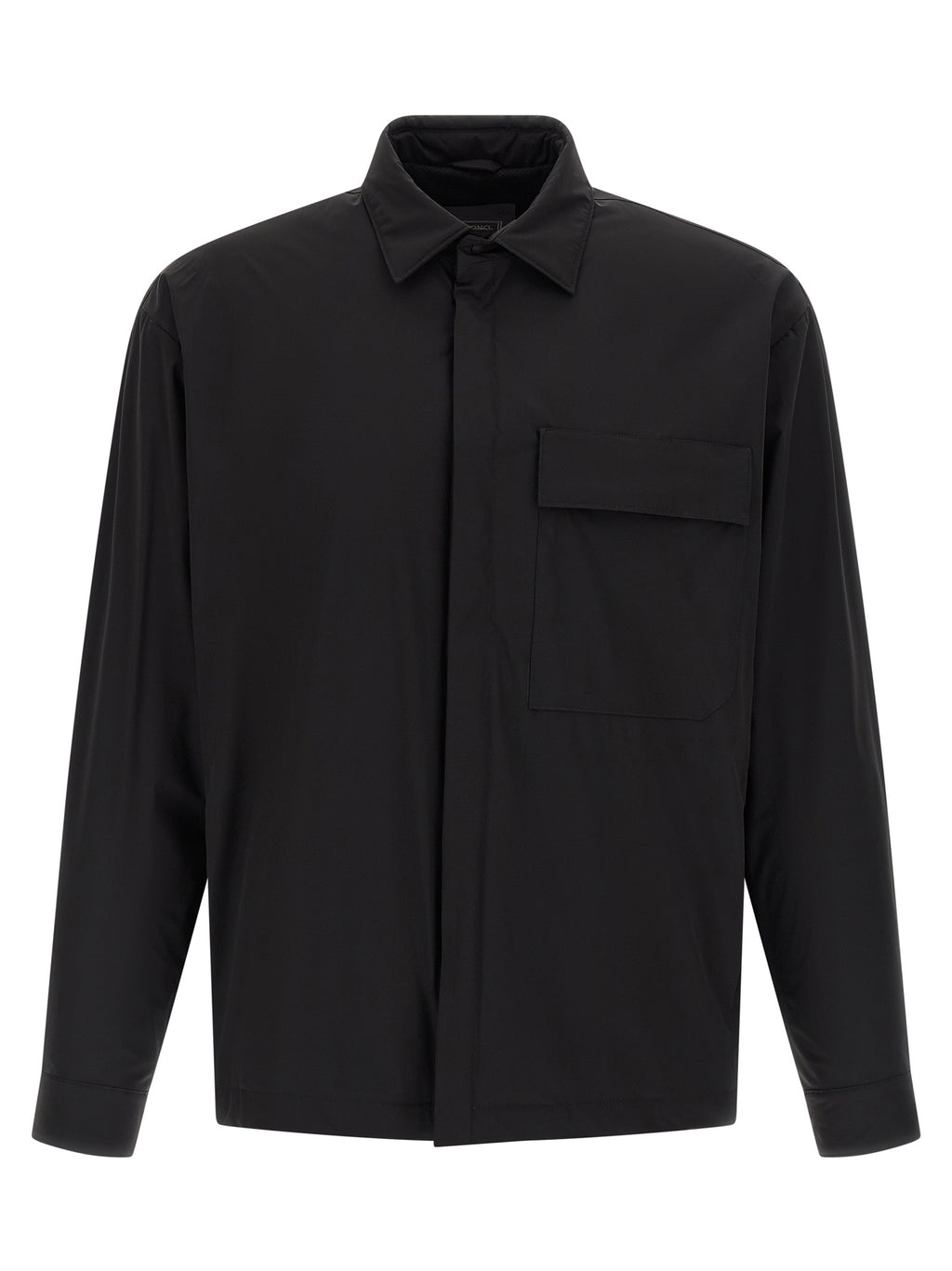 Herno Schwarze Polyamid-Shell-Jacke
