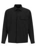 Herno Schwarze Polyamid-Shell-Jacke