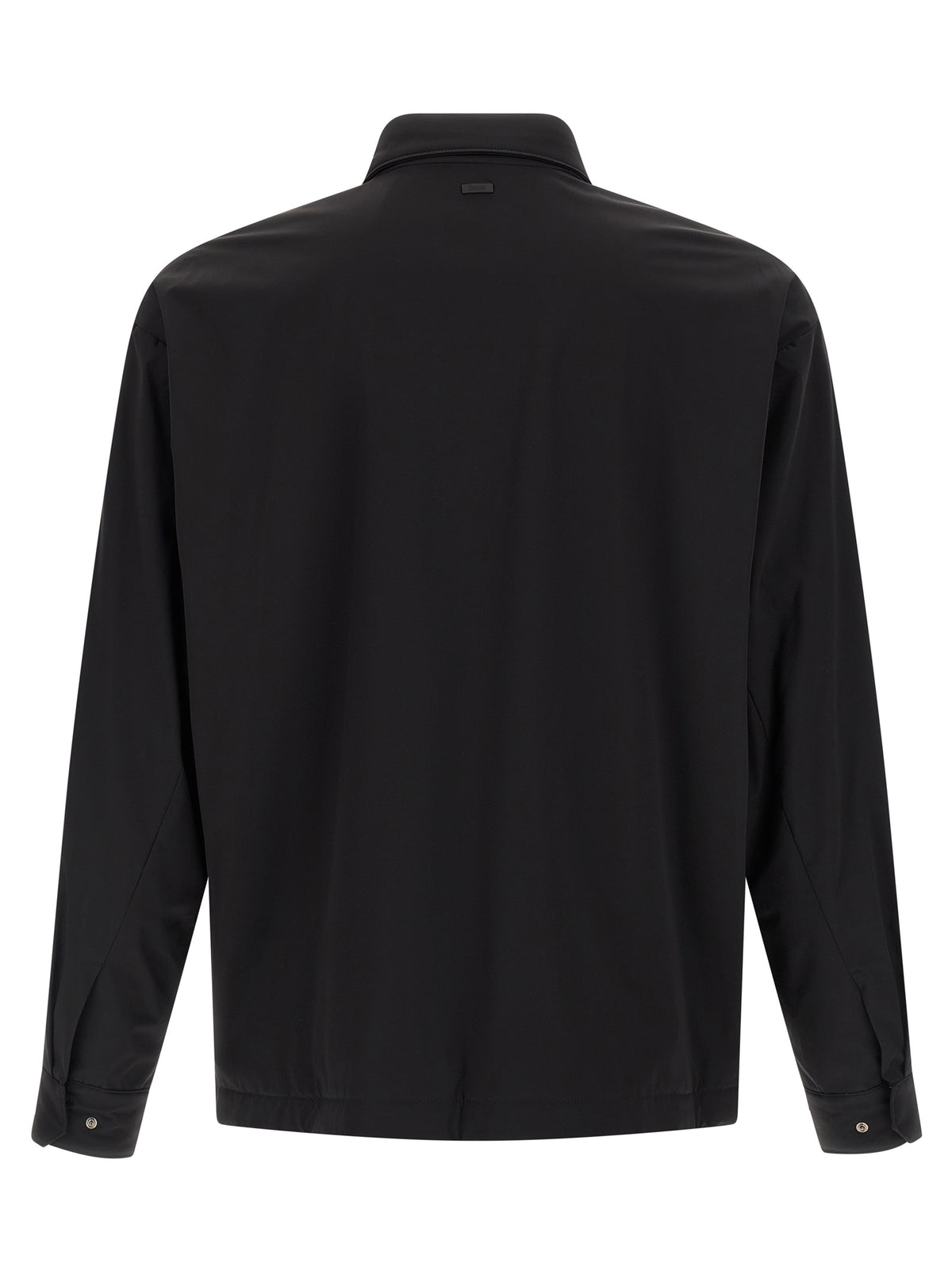 Herno Schwarze Polyamid-Shell-Jacke