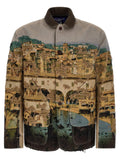 Junya Watanabe Mehrfarbige Polyesterjacke