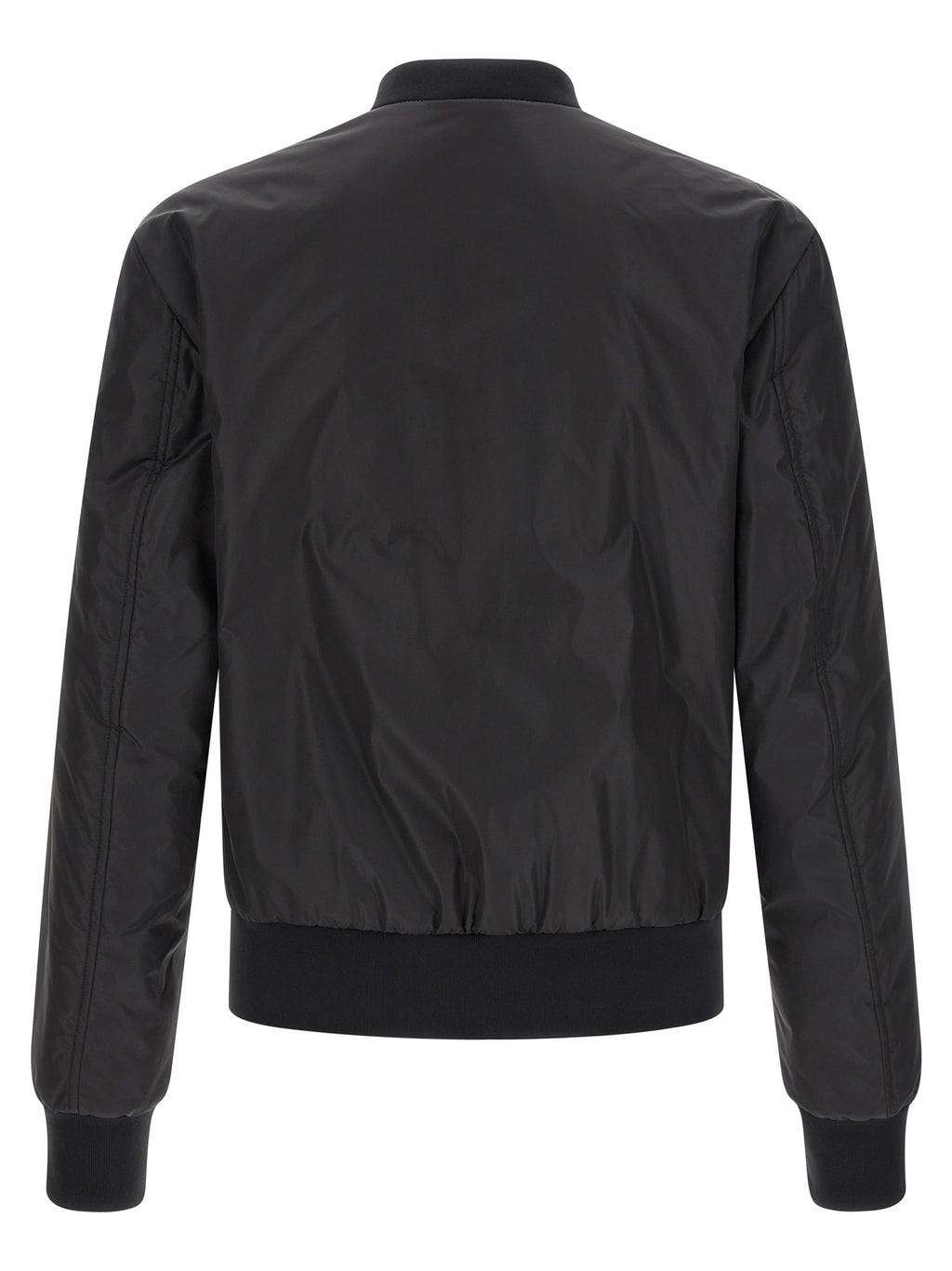 Dolce & Gabbana Schwarzer Bomber aus Polyamid