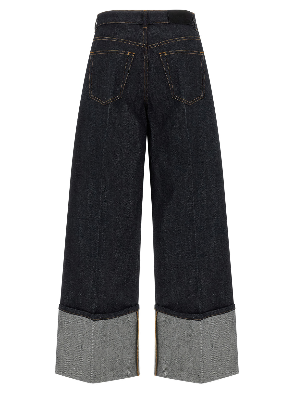 Givenchy Blaue Baumwoll-Jeans mit ausgestelltem Bein