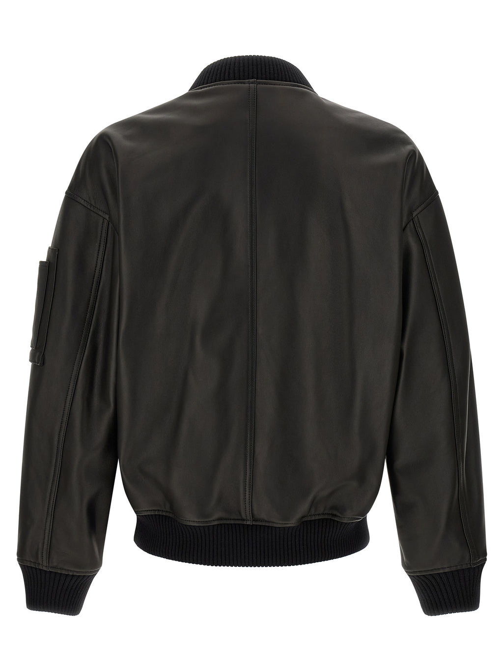 Dsquared² Schwarze Lederjacke aus Leder
