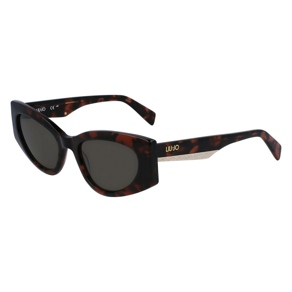 Liu Jo Braune Sonnenbrille aus Acetat
