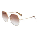 Longchamp Sonnenbrille aus Goldmetall