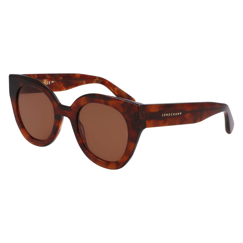 Longchamp Braune Sonnenbrille aus Acetat