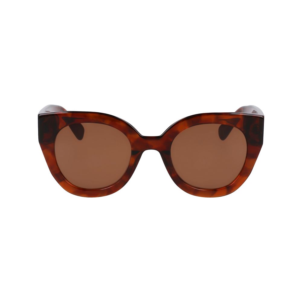 Longchamp Braune Sonnenbrille aus Acetat