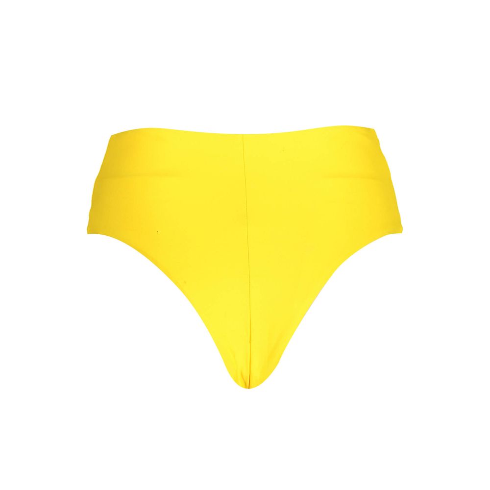 Karl Lagerfeld Gelbe Elastan-Badebekleidung