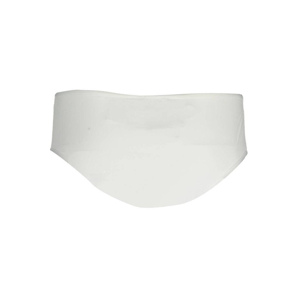 Karl Lagerfeld Weiße Elastan-Badebekleidung