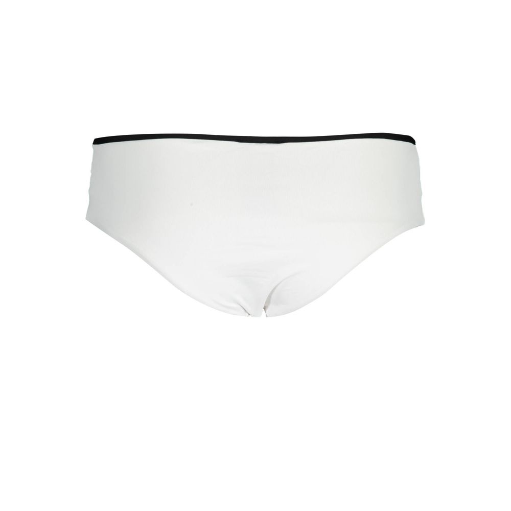 Karl Lagerfeld Weiße Elastan-Badebekleidung