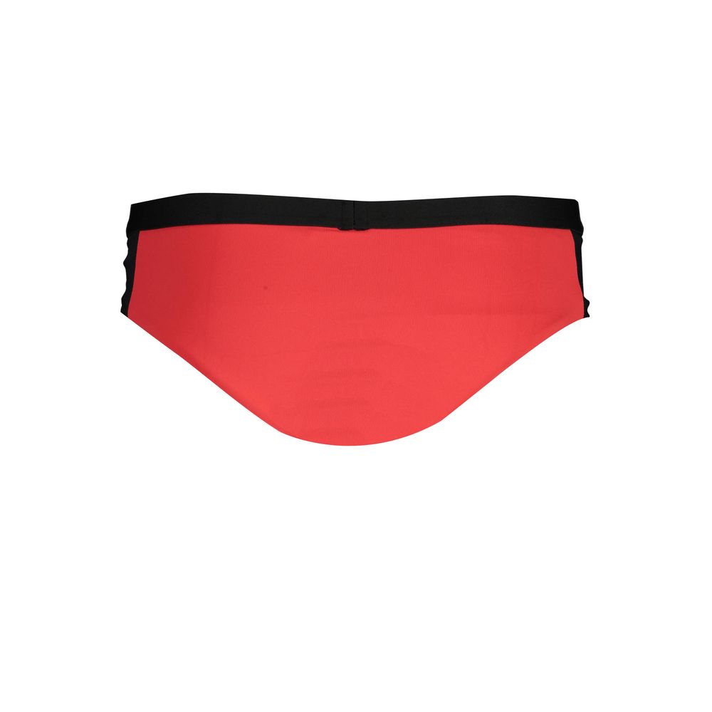 Karl Lagerfeld Rote Elastan-Badebekleidung