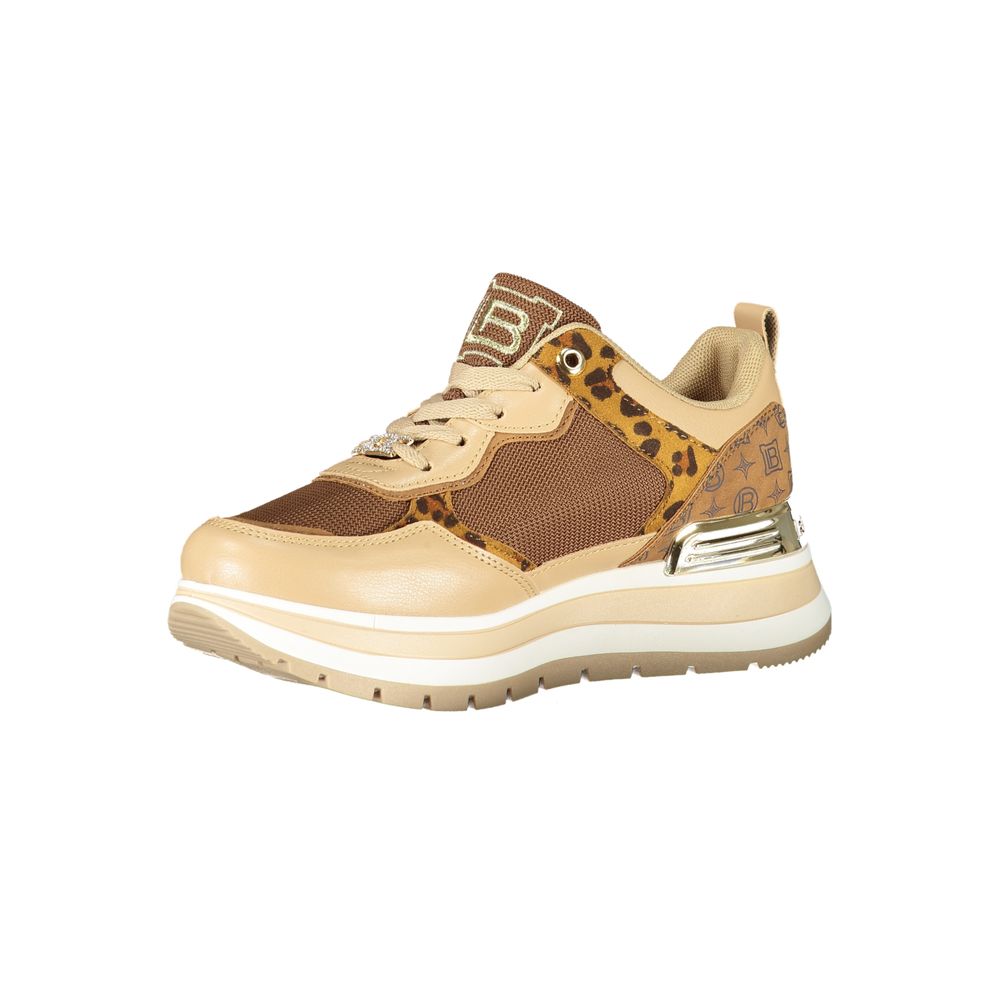 Laura Biagiotti Marrone Polyurethan-Sneaker für Damen