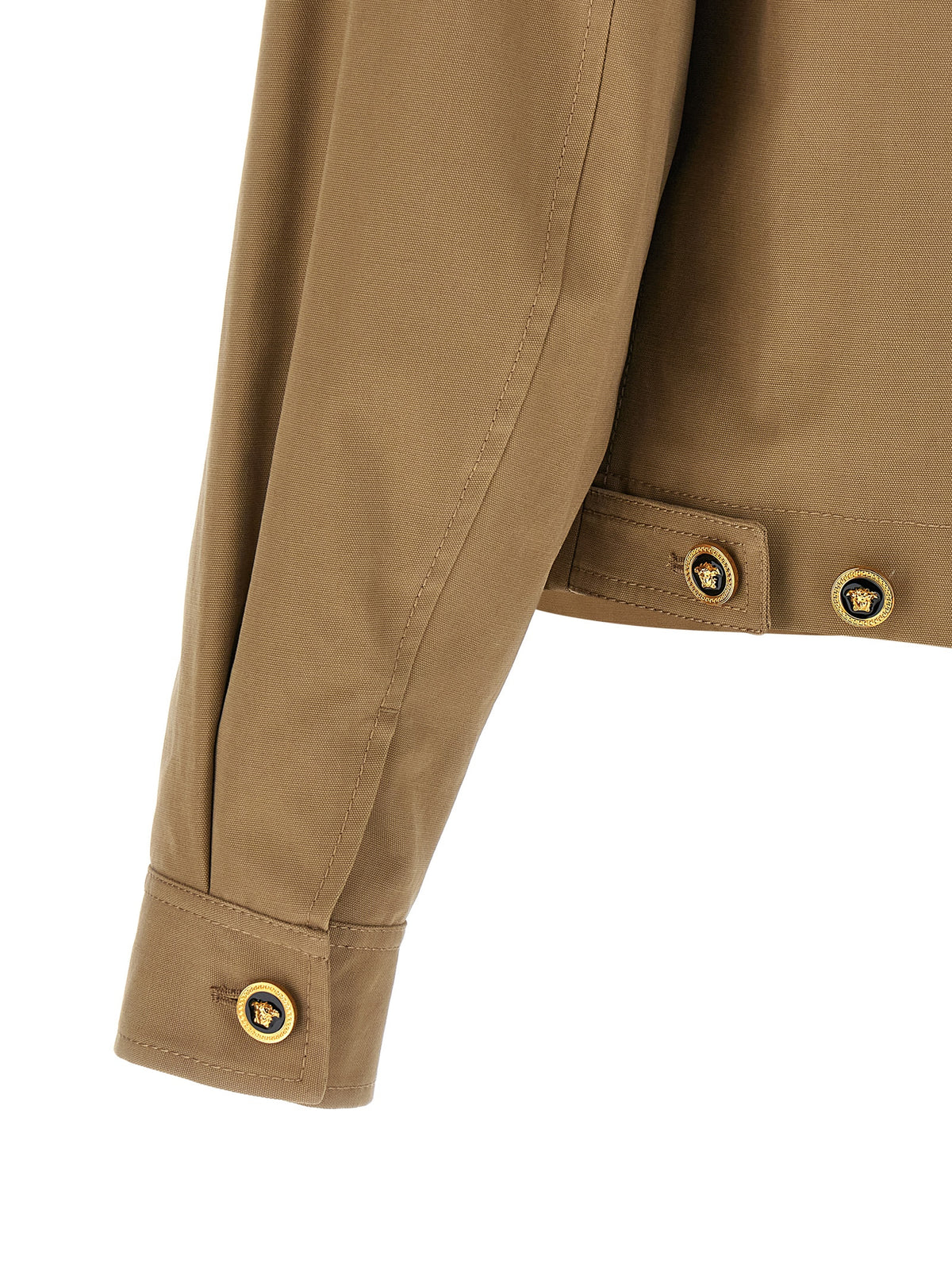 Versace Beige Baumwolljacke