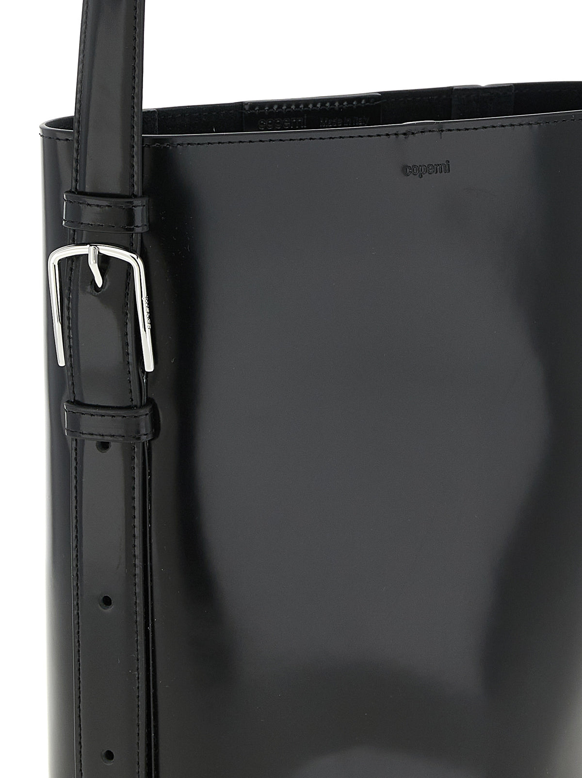 Coperni Schwarze Schultertasche aus Rindsleder