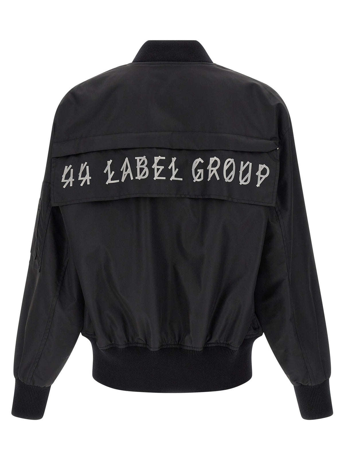 44 Label Group Schwarzer Bomber aus Polyamid