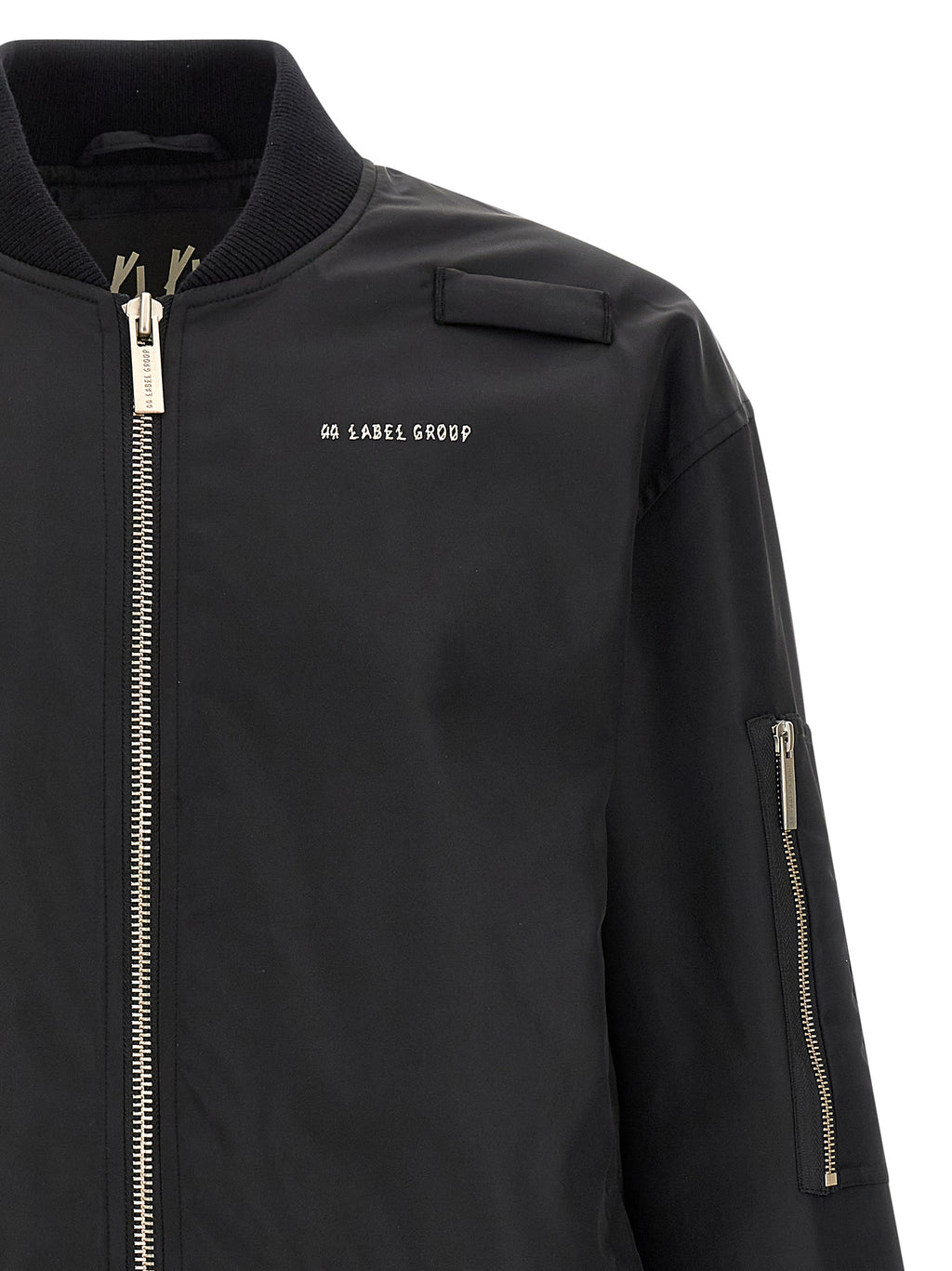 44 Label Group Schwarzer Bomber aus Polyamid