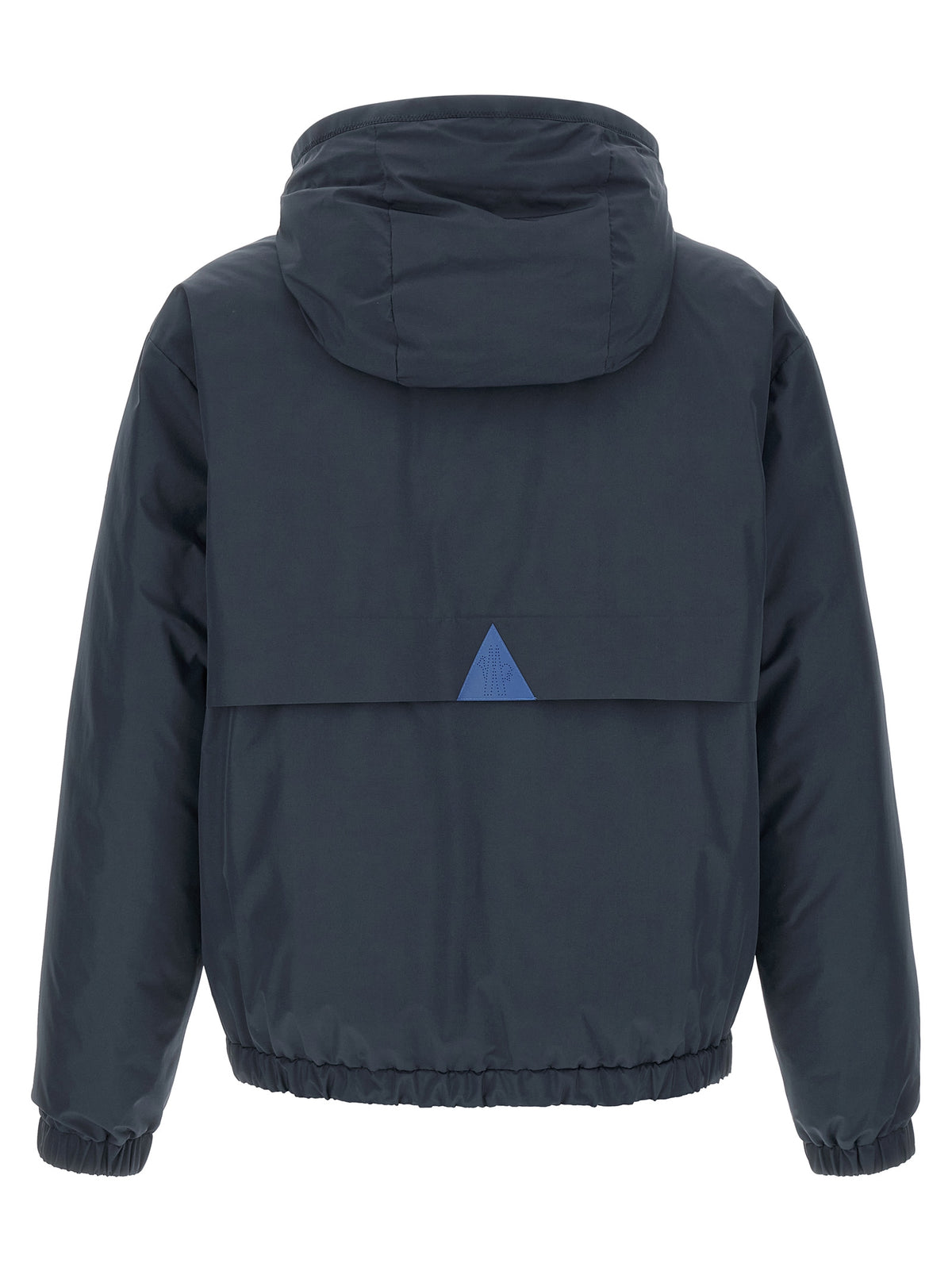 Moncler Grenoble Blaue Shell-Jacke aus Polyamid