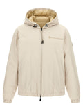 Moncler Grenoble Beige Polyamide Shell Jacke