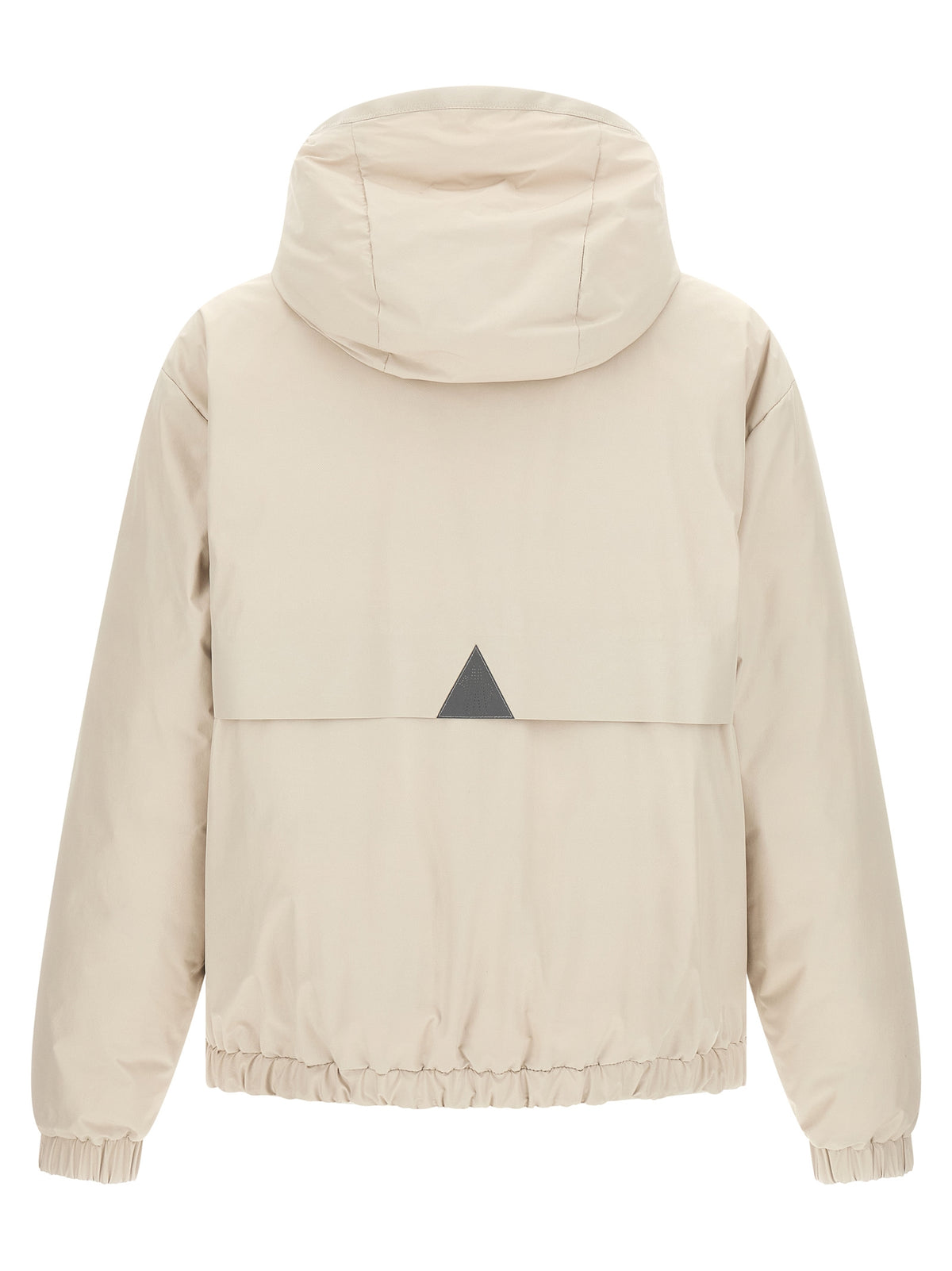 Moncler Grenoble Beige Polyamide Shell Jacke