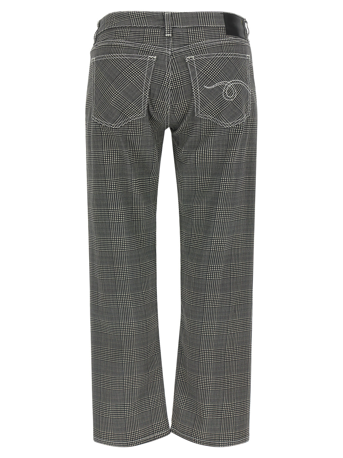 R13 Zweifarbige Baumwoll-Freizeithose