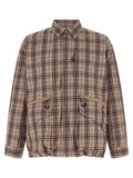 Comme Des Garçons Beige Baumwolljacke in voller Länge
