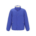 Gucci Blauer Mantel aus Polyamid