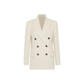 Brunello Cucinelli Weißer Baumwollblazer