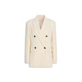 Brunello Cucinelli Weißer Baumwollblazer