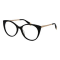 Furla Brille mit schwarzen Cellulose-Acetat-Gestellen