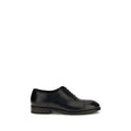 Santoni Schwarze Kalbsleder Bos Taurus Oxfords und Derbys