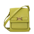 Versace Grüne Leder Crossbody Tasche