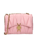 Versace Schultertasche aus pinkfarbenem Leder