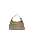 Gucci Beige Stoff-Schultertasche