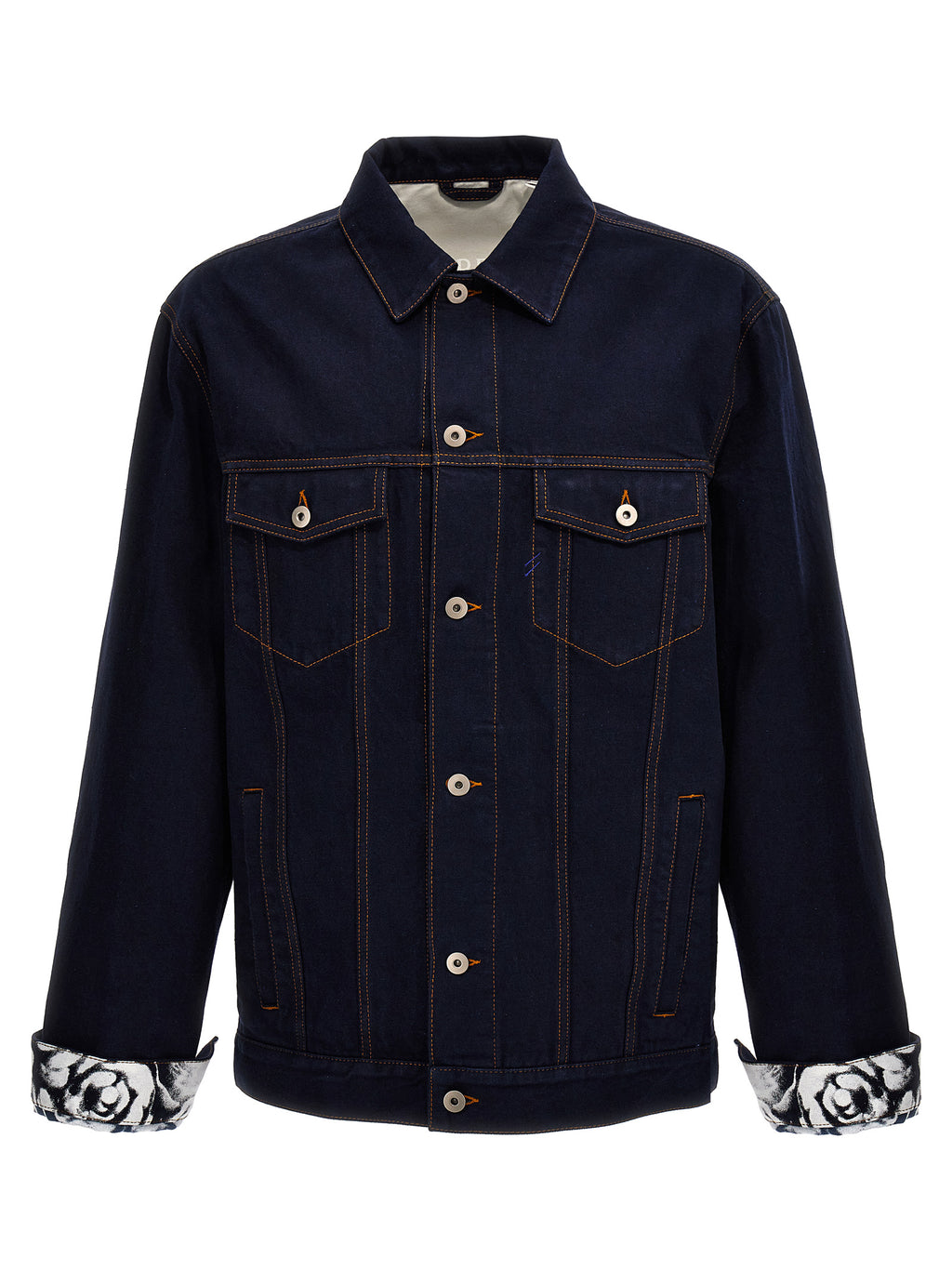 Burberry Blaue Jeansjacke aus Baumwolle