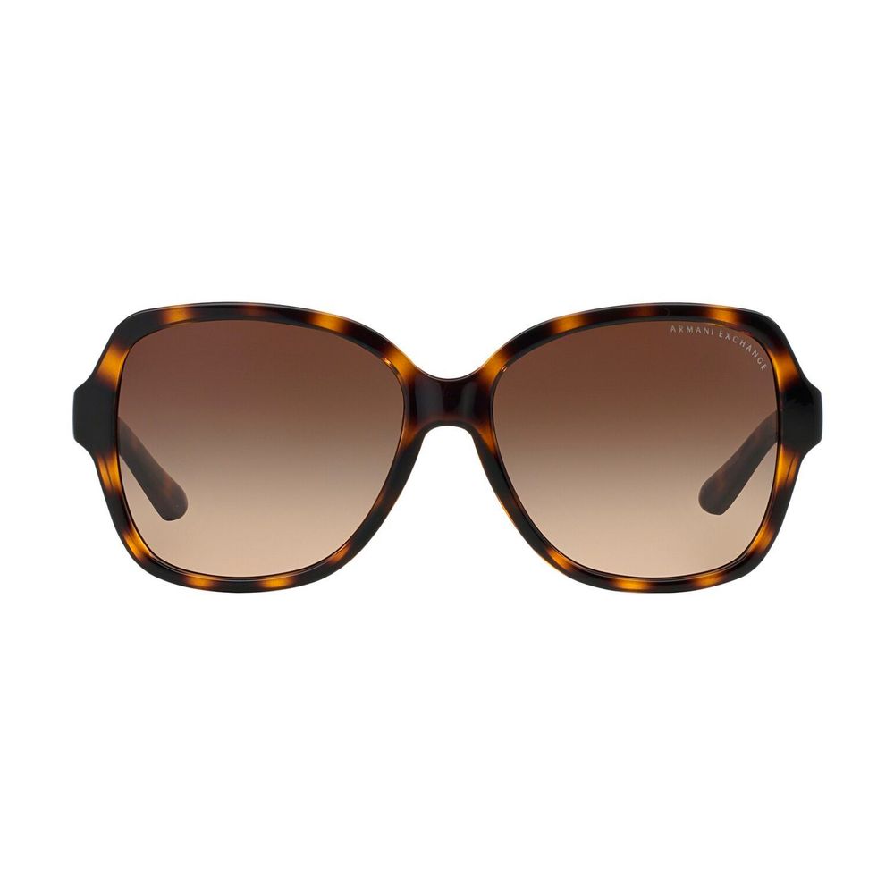 Armani Exchange Braune Sonnenbrille aus Acetat