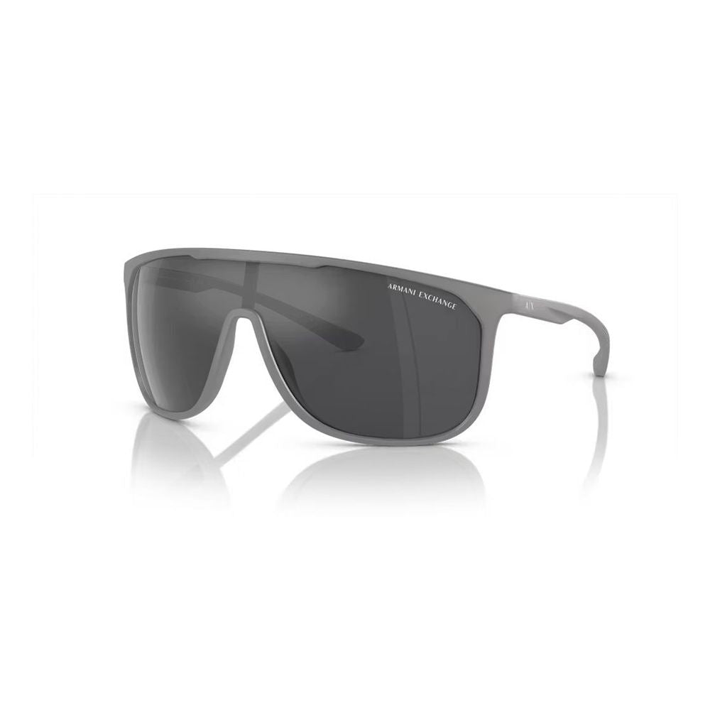 Armani Exchange Graue Sonnenbrille mit Einspritzung