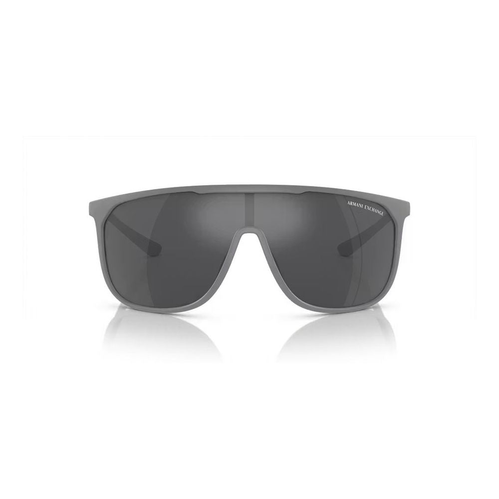 Armani Exchange Graue Sonnenbrille mit Einspritzung