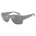 Armani Exchange Graue Sonnenbrille mit Einspritzung