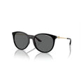 Armani Exchange Schwarze Sonnenbrille aus injected Material